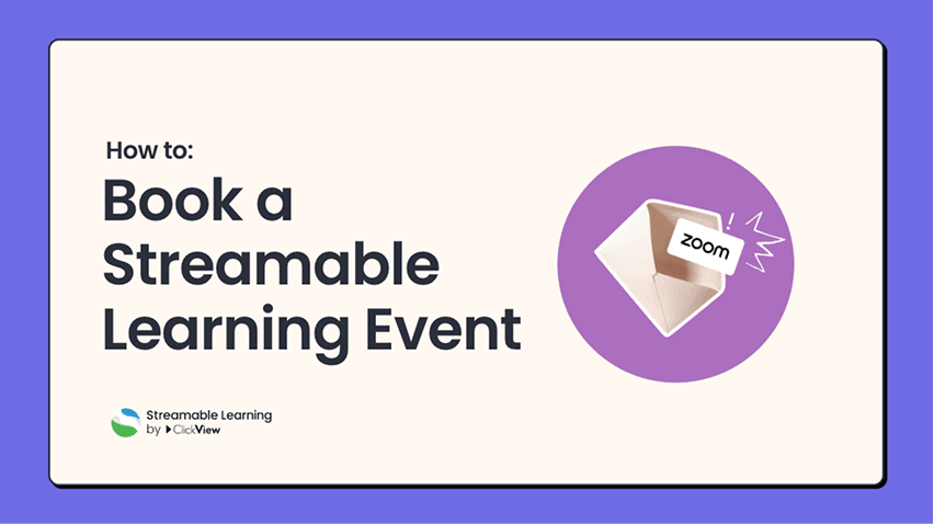 How to book an event on Streamable Learning thumbnail