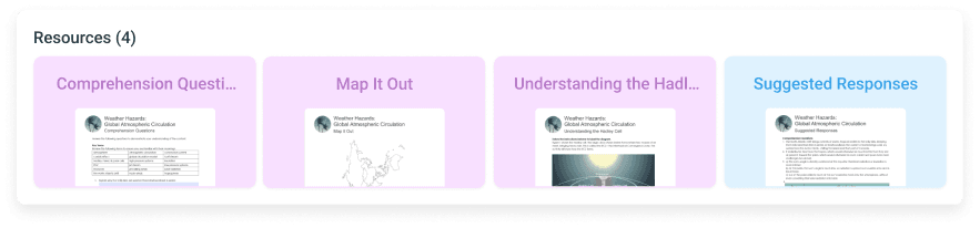 Ready to use videos and resources