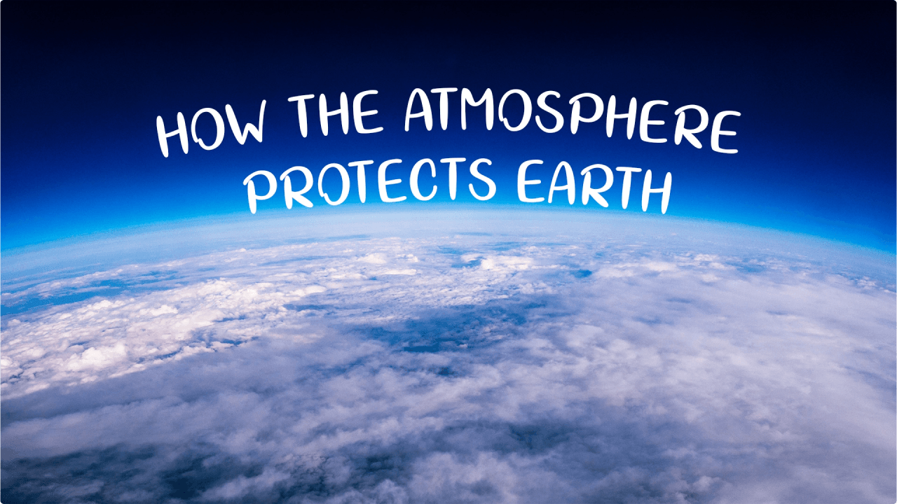 How the Atmosphere Protects Earth video