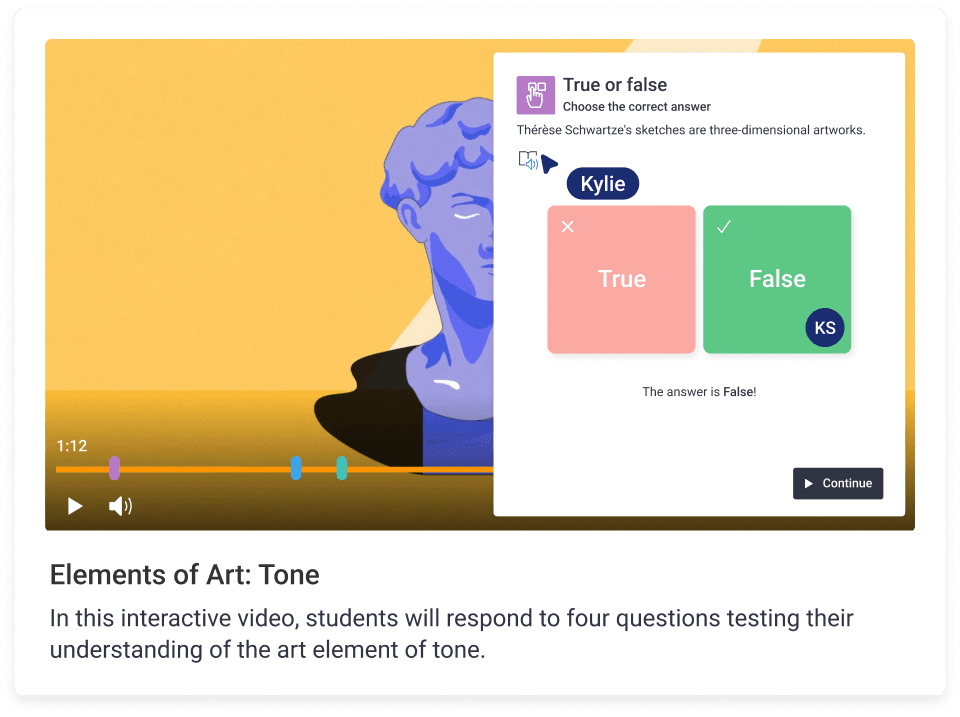 ClickView Immersive reader
