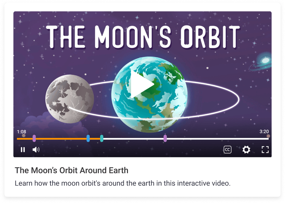 ClickView Screen reader and keyboard support