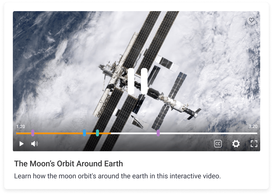 ClickView Screen reader and keyboard support
