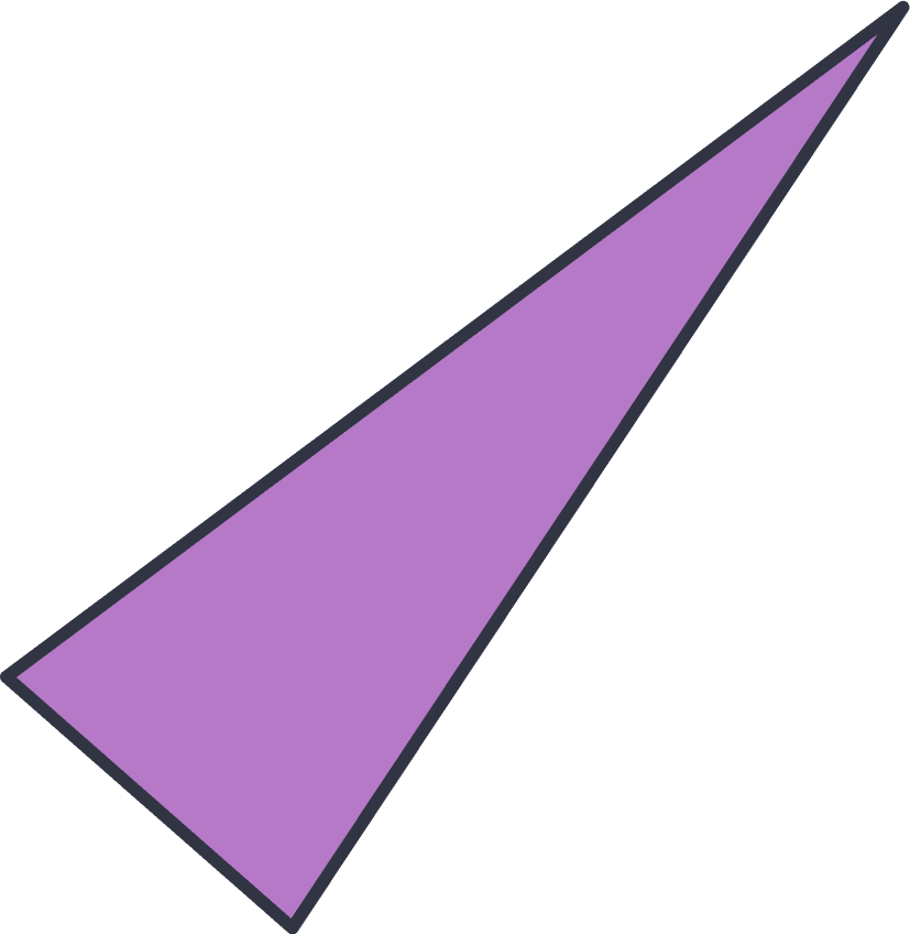 Purple paper plane