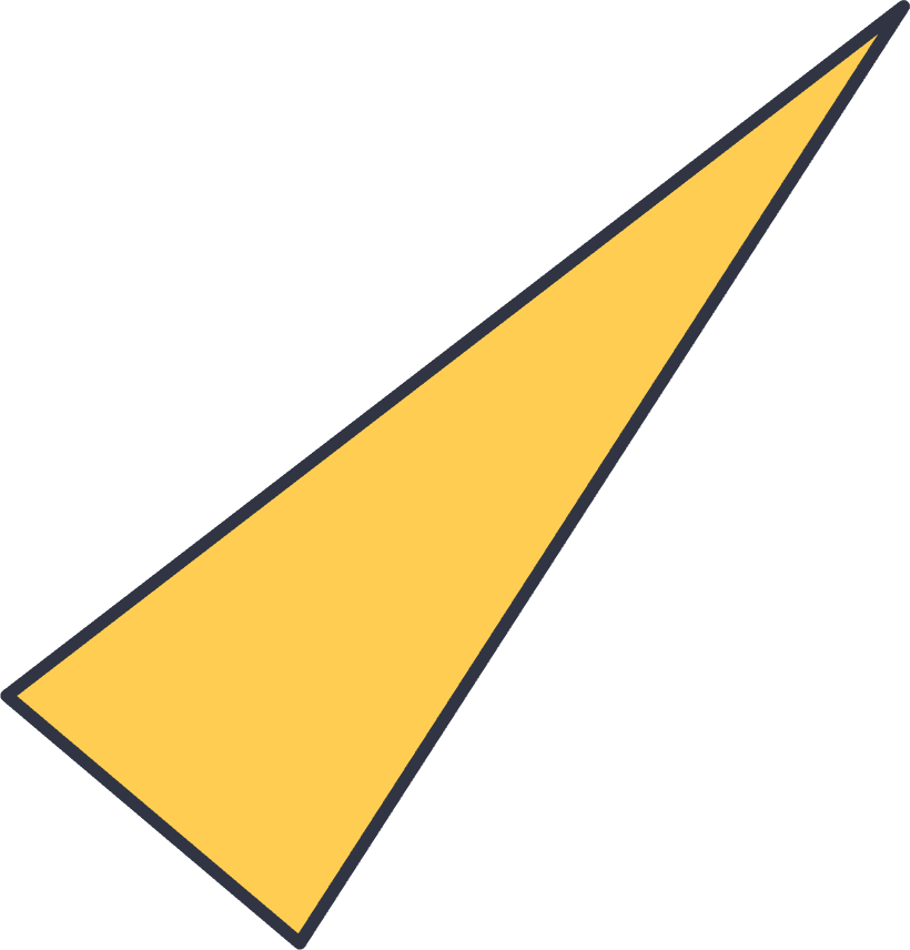 Yellow paper plane