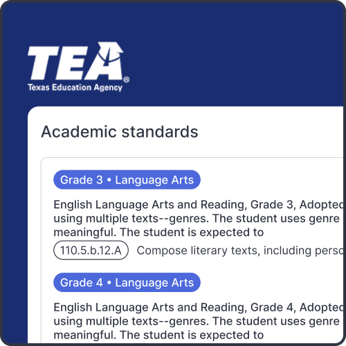 TEKS-aligned videos