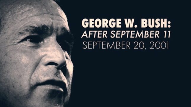 George Bush after 9/11 - ClickView video thumbnail