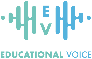 Educational Voice Logo Educational Voice Logo